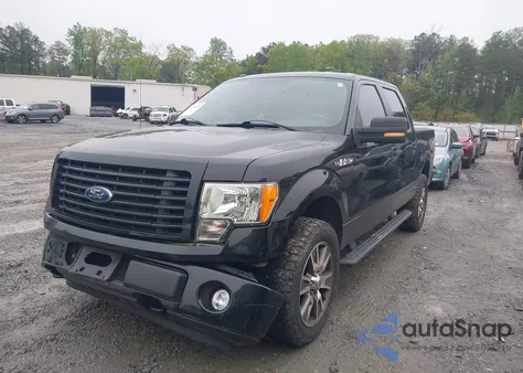 2014 Ford F-150 Stx z USA, uszkodzony, nr VIN 1FTFW1EF1EKG30665